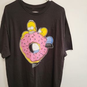 The Simpsons Huge Donut Tee